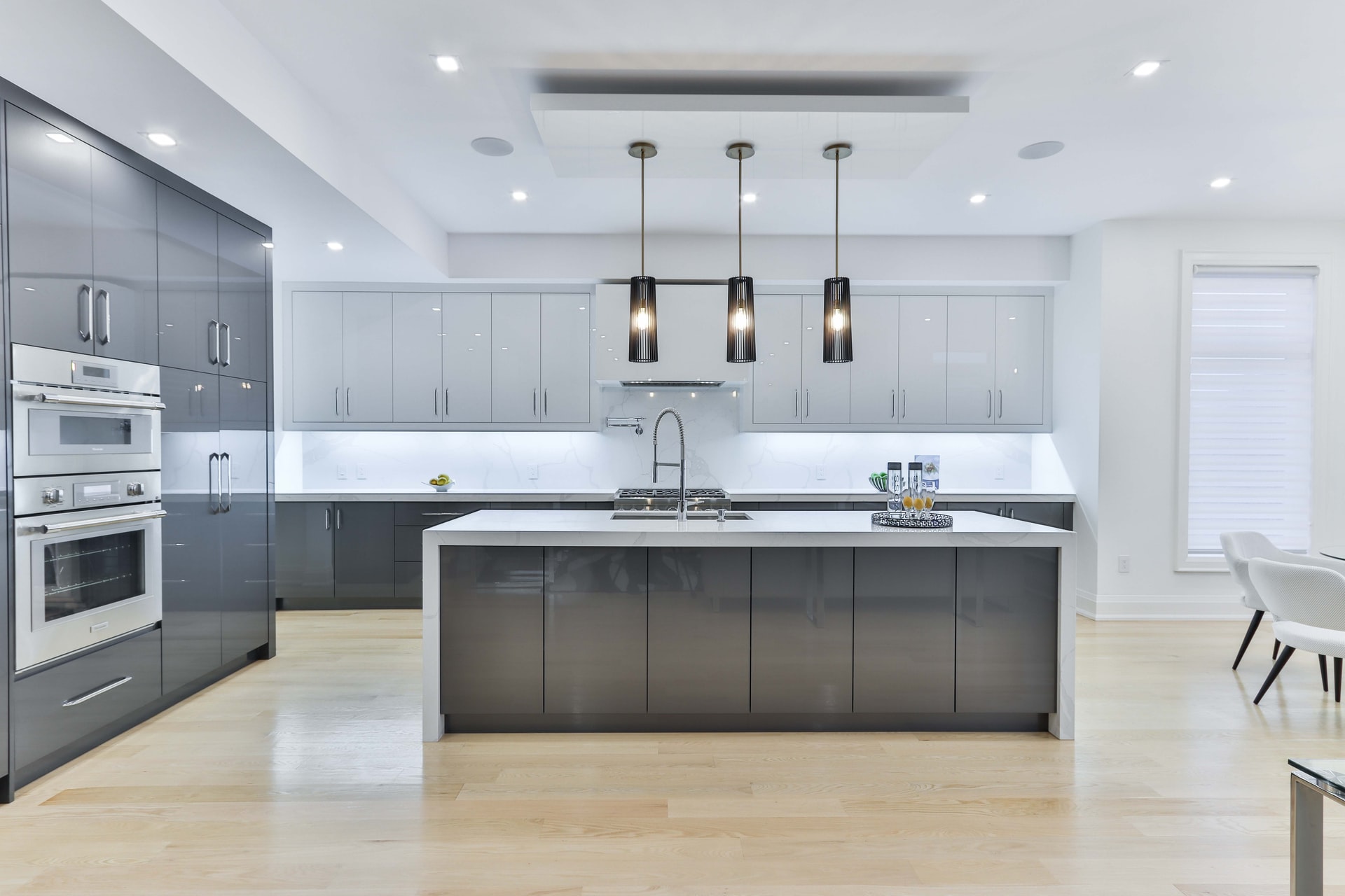 Newly remodelled kitchen